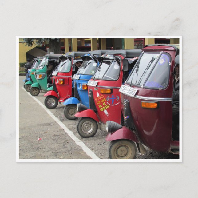 Carte Postale tuk tuk tuk (Devant)