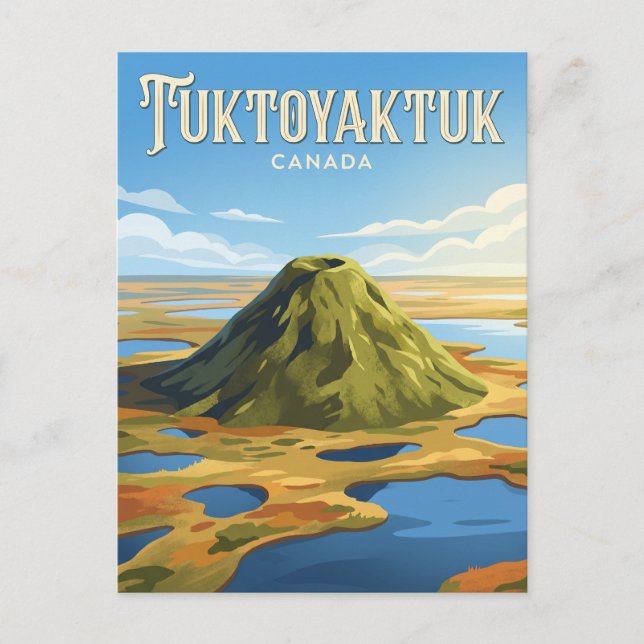 Carte Postale Tuktoyaktuk Canada (Devant)