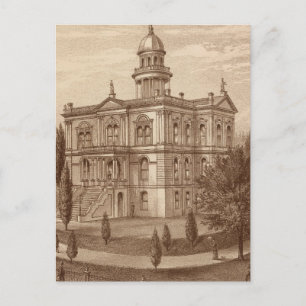 Carte Postale Tulare County Court House