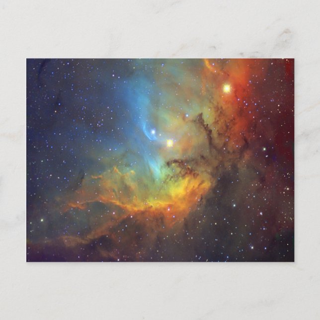 Carte Postale Tulip Nebula SH2-101 NASA (Devant)