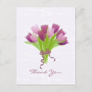 Carte Postale Tulipes Personnalisées