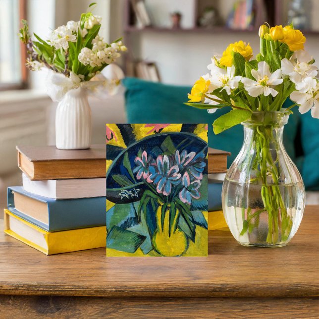 Carte Postale Tulipes sans fil | Ernst Ludwig Kirchner (Créateur téléchargé)