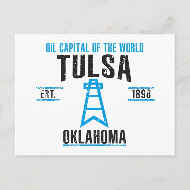 Carte Postale Tulsa (Devant)