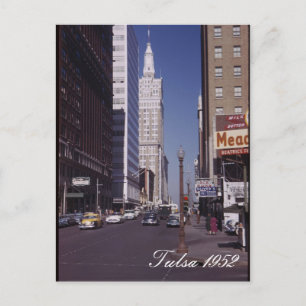 Carte postale Tulsa 1952