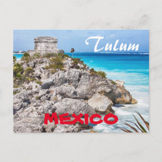 Carte postale Tulum Maya Mexico
