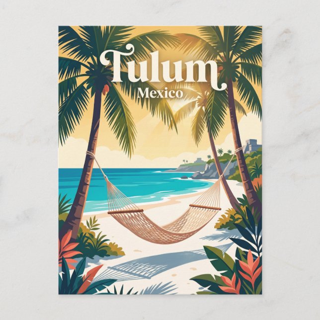 Carte Postale Tulum, Mexique (Devant)