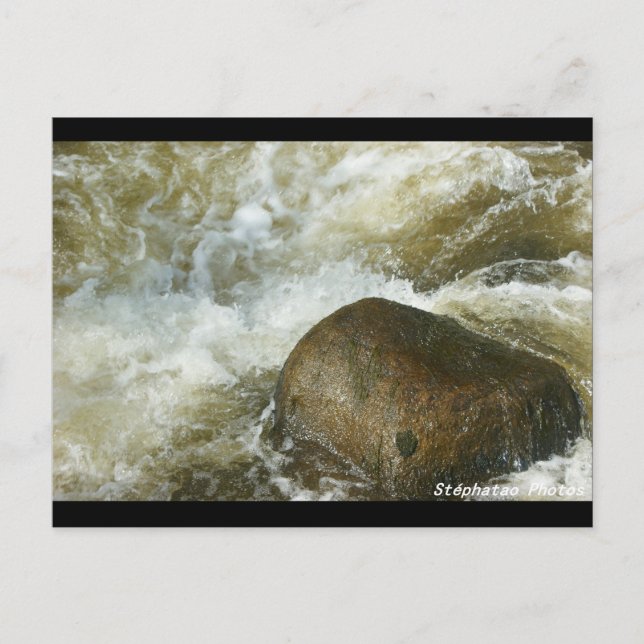 Carte Postale Tumulte de l'Aven BRETAGNE (Devant)