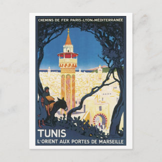 Carte Postale Tunis, L'Orient Aux Portes de Marsielle