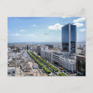 Carte Postale Tunis, photo du paysage