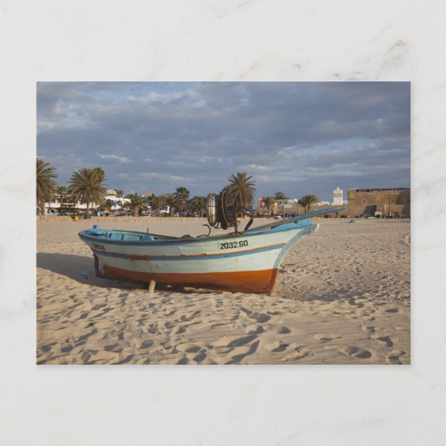 Carte Postale Tunisia, Cap Bon, Hammamet, waterfront, Kasbah (Devant)