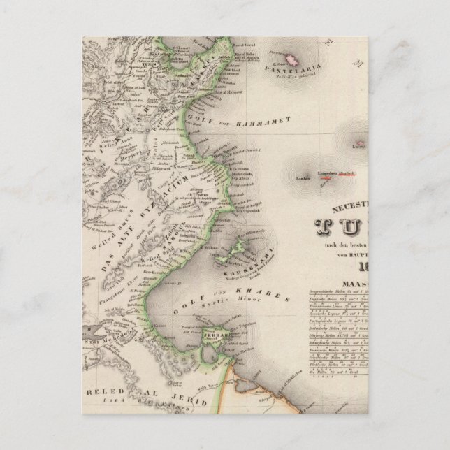 Carte Postale Tunisie (Devant)