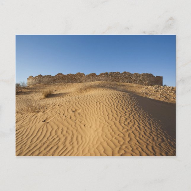 Carte Postale Tunisie, Ksour Area, Ksar Ghilane, Grand Erg 2 (Devant)