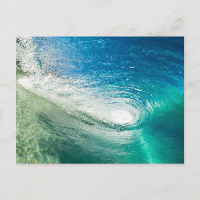 Carte Postale Tunnel de Turquoise Blue Ocean (Devant)
