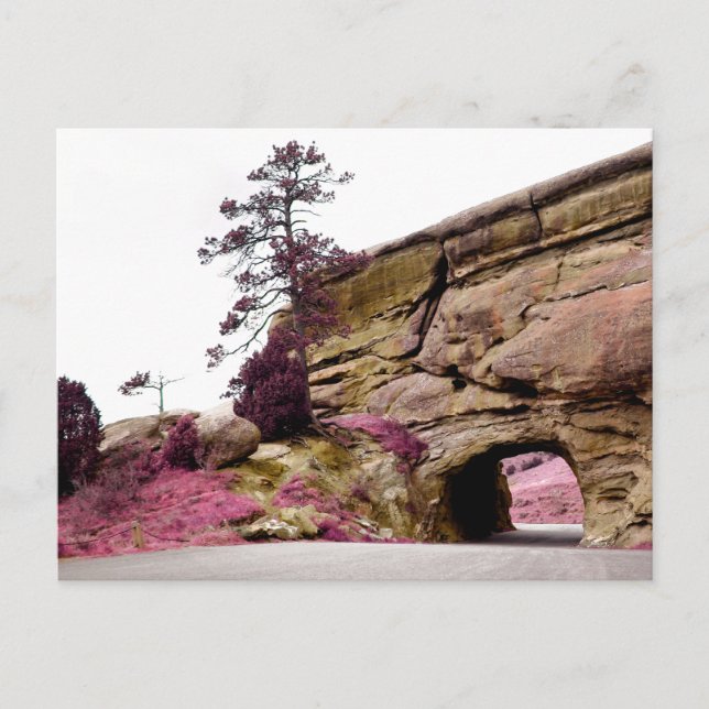 Carte Postale tunnel routier (Devant)