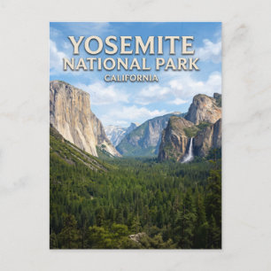 Carte Postale Tunnel View Yosemite