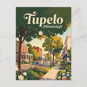Carte Postale Tupelo, Mississippi
