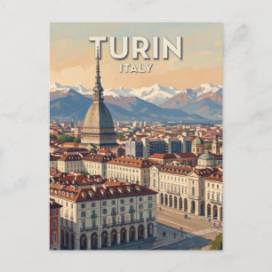 Carte Postale Turin Italie
