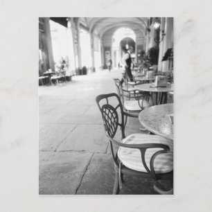Carte Postale Turin Italie, Café et Arche
