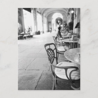 Carte Postale Turin Italie, Café et Arche