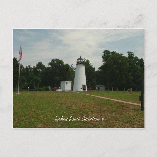 Carte Postale Turkey Point Lighthouse (Devant)