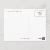 Carte Postale türkiye ephesus (Dos)