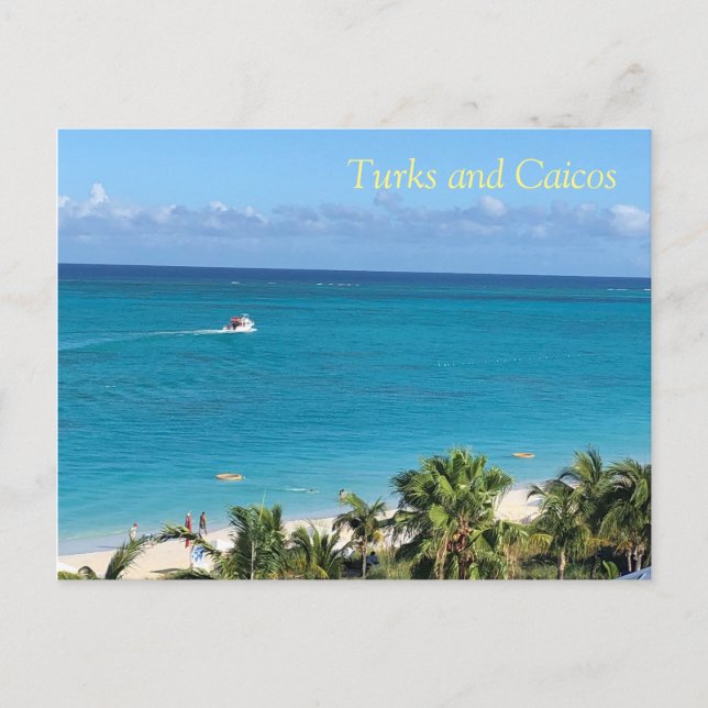 Carte postale Turks and Caicos (Devant)