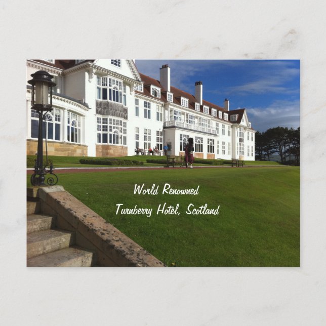 Carte Postale Turnberry Hotel, Écosse (Devant)