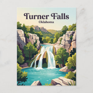 Carte Postale Turner Falls Oklahoma