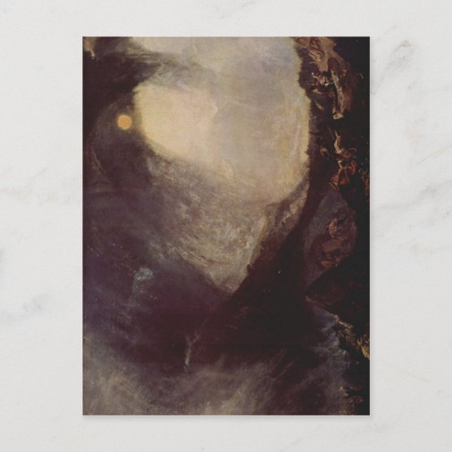 Carte Postale Turner, Joseph Mallord William Schneesturm : Hanni (Devant)