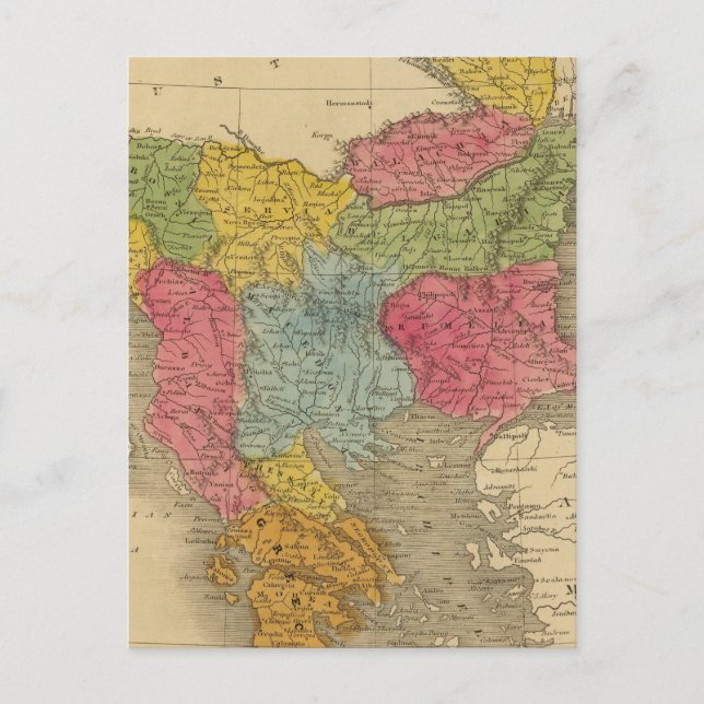 Carte Postale Turquie en Europe 8 (Devant)