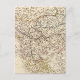 Carte Postale Turquie en Europe, Grèce