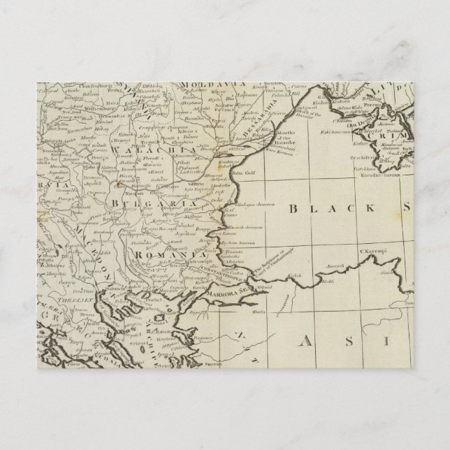 Carte Postale Turquie et Jordanie (Devant)