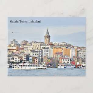 Carte postale Turquie Galata Tower Istanbul