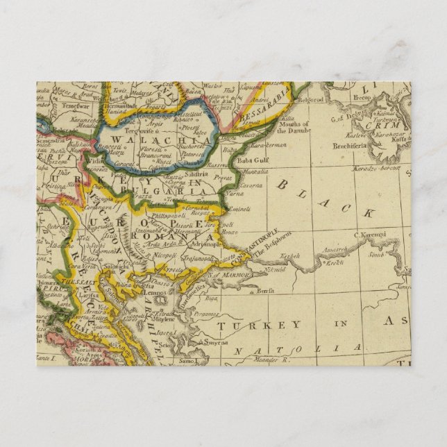 Carte Postale Turquie, Hongrie (Devant)