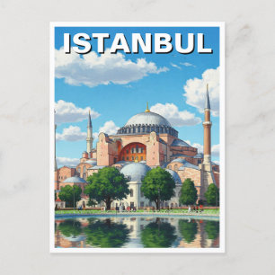 Carte Postale Turquie Istanbul Sainte-Sophie