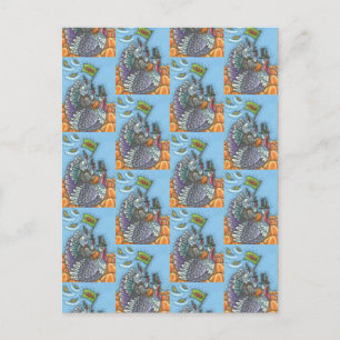 CARTE POSTALE TURQUIE NATION USA, AMUSANT MERCI POLITIQUE