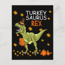 Turquie Saurus Rex Thanksgiving Dinosaure