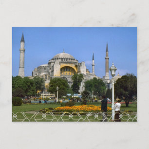 Carte Postale Turquie vintage - Istanbul Sainte-Sophie