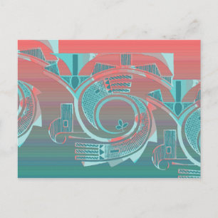 Carte postale Turquoise Dawn