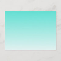 Turquoise Ombre Blank