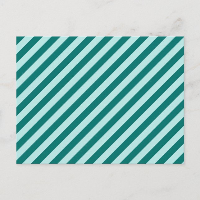 Carte postale Turquoise personnalisable (Devant)