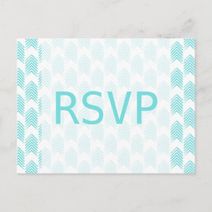 Carte Postale Turquoise Tribal Arrows Response