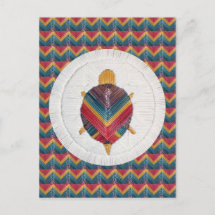 Carte postale Turtle Chevron