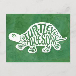 Carte postale Turtley