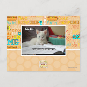 Carte Postale Tutor Kitty