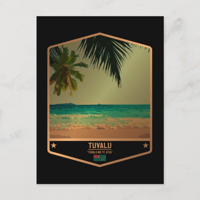 Carte Postale Tuvalu (Devant)