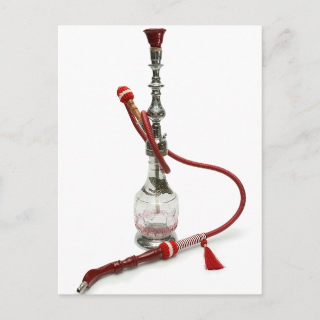 Carte Postale Tuyau d'eau Hookah (Devant)
