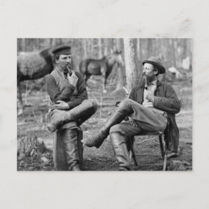 Carte Postale Tuyaux de guerre civile, 1864