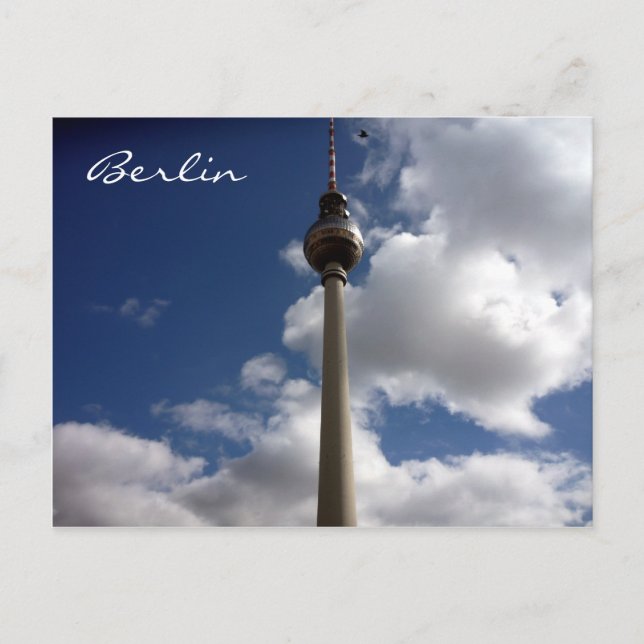 Carte Postale tv turm berlin (Devant)