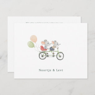 Carte Postale Tweeling Baby Naissance Apot de la Meilleure Muiss